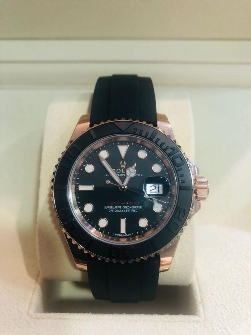 Brand New Rolex Yacht Master 40 Everose Gold 126655 Sale Luxury Watches On Carousell
