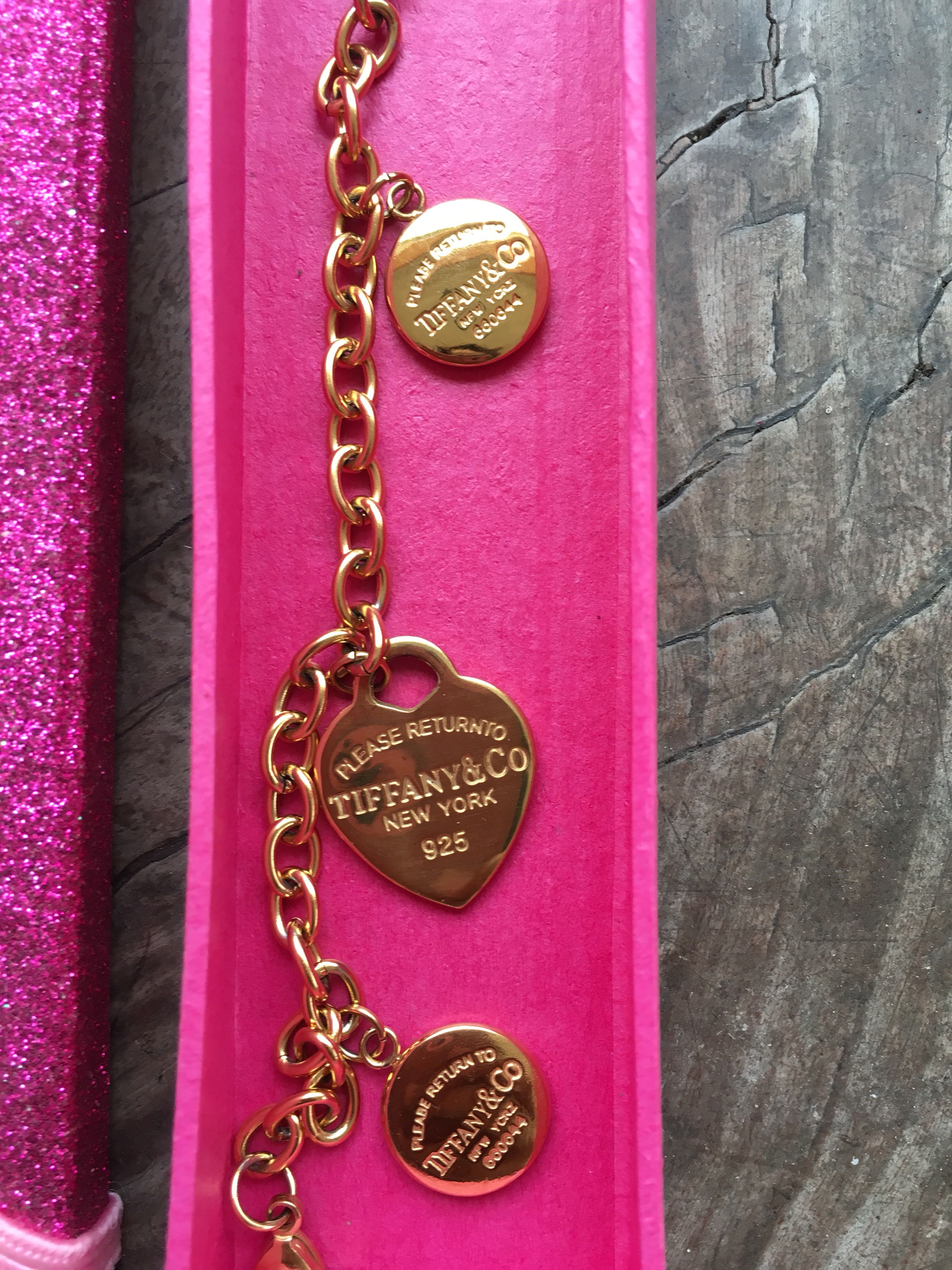 TIFFANY \u0026 Co. Gold Bracelet (Replica 
