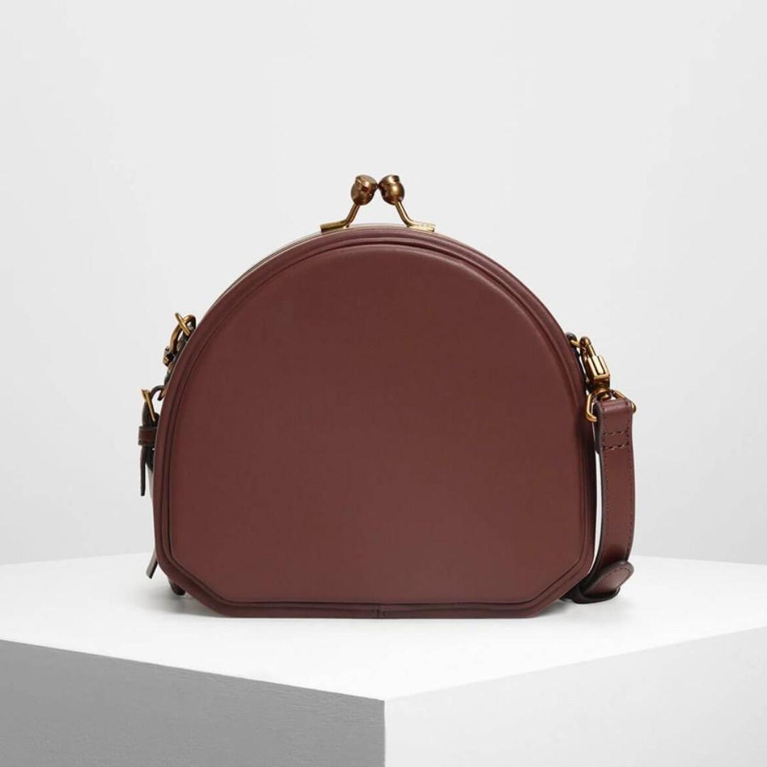 charles and keith geometric bag