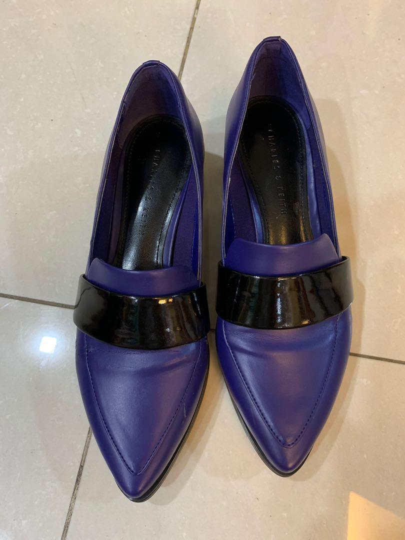 2 inch heel loafers