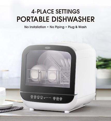CHEAPEST Europace Portable Dishwasher EDW3050U TV Home