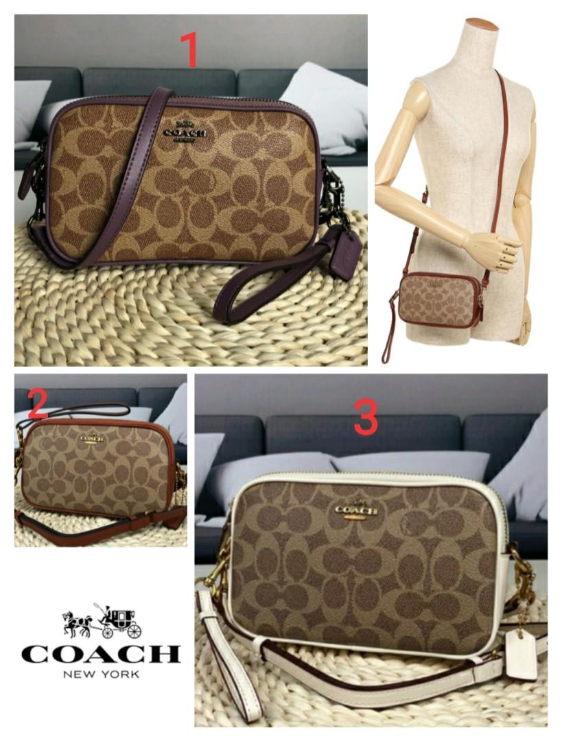 COACH 31542 SADIE CROSSBODY in SIGNATURE Women s Fashion Bags Wallets Purses Pouches on Carousell