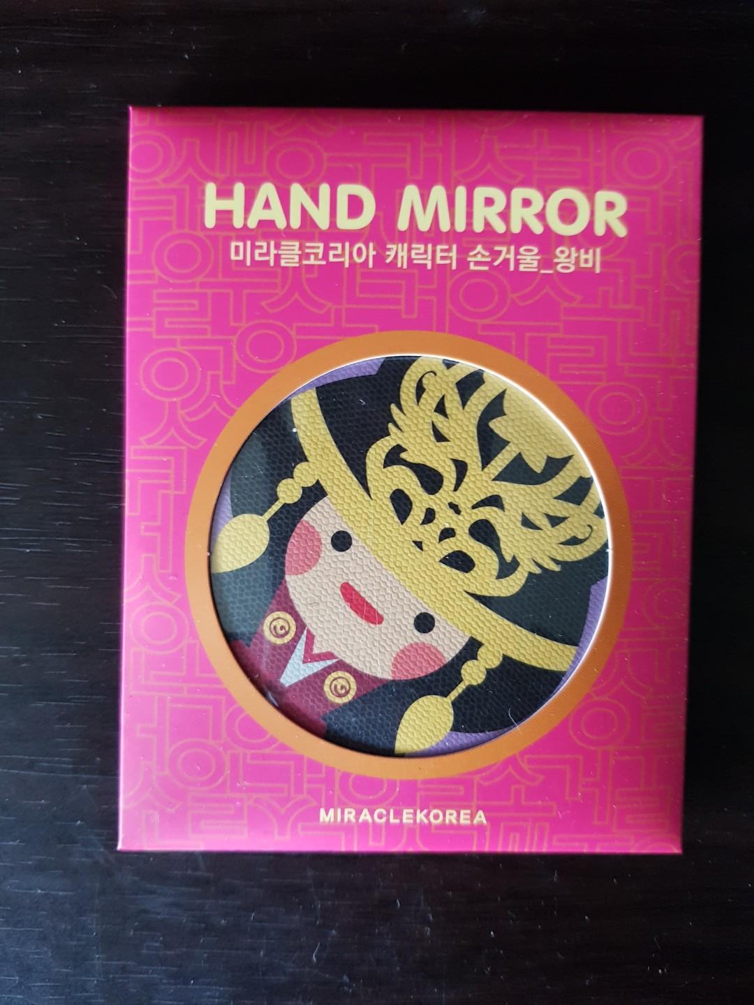Hand Mirrors from South Korea, Women's Fashion, Jewelry & Organisers
