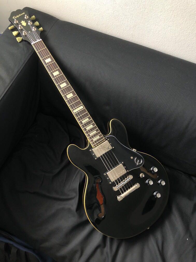Epiphone es 339 pro ebony hot sale