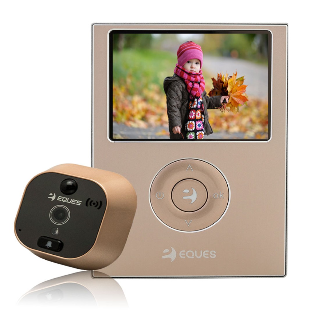 Eques R21 Door Viewer Gold., Furniture & Home Living, Security & Locks