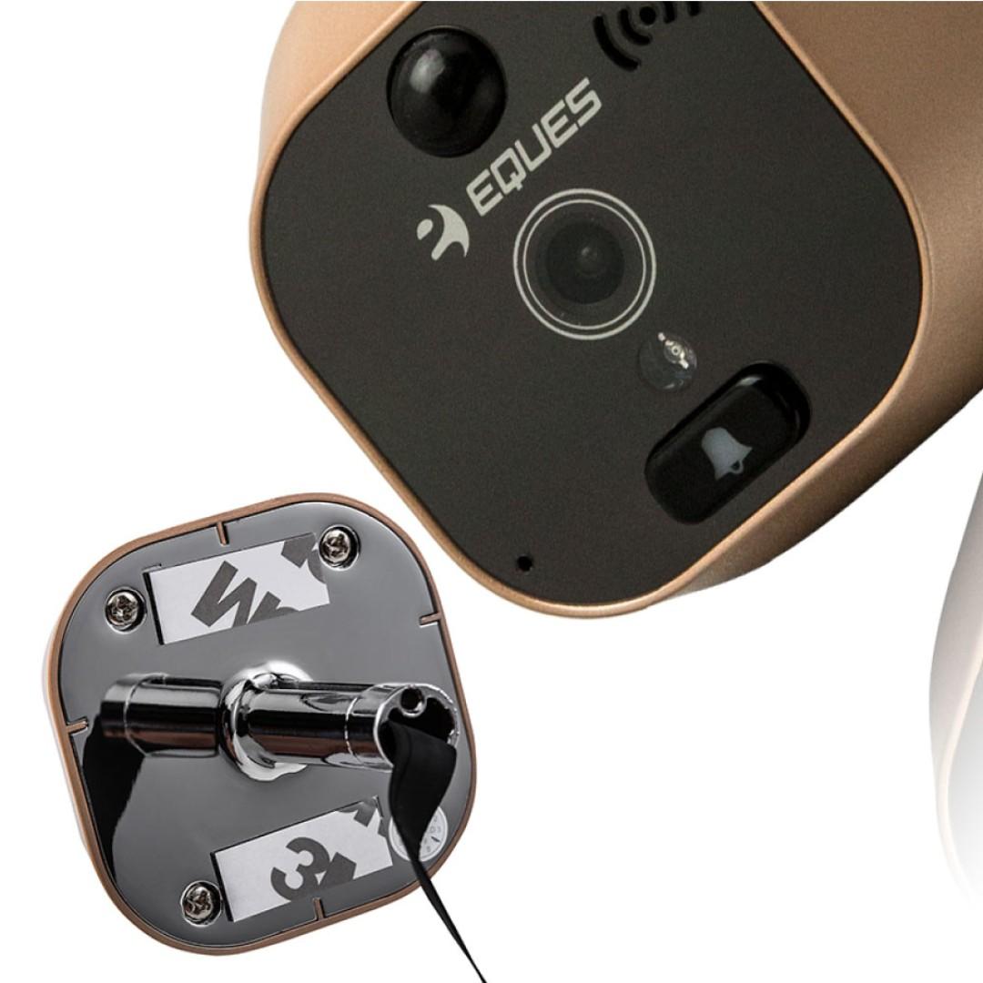 Eques R21 Door Viewer Gold., Furniture & Home Living, Security & Locks
