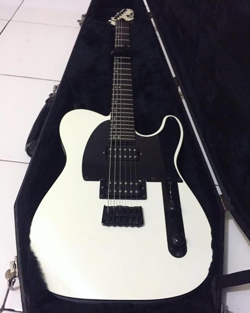 ESP LTD TE200 + Hardcase + Dimarzio Pickups + Gotoh Locking Tuners