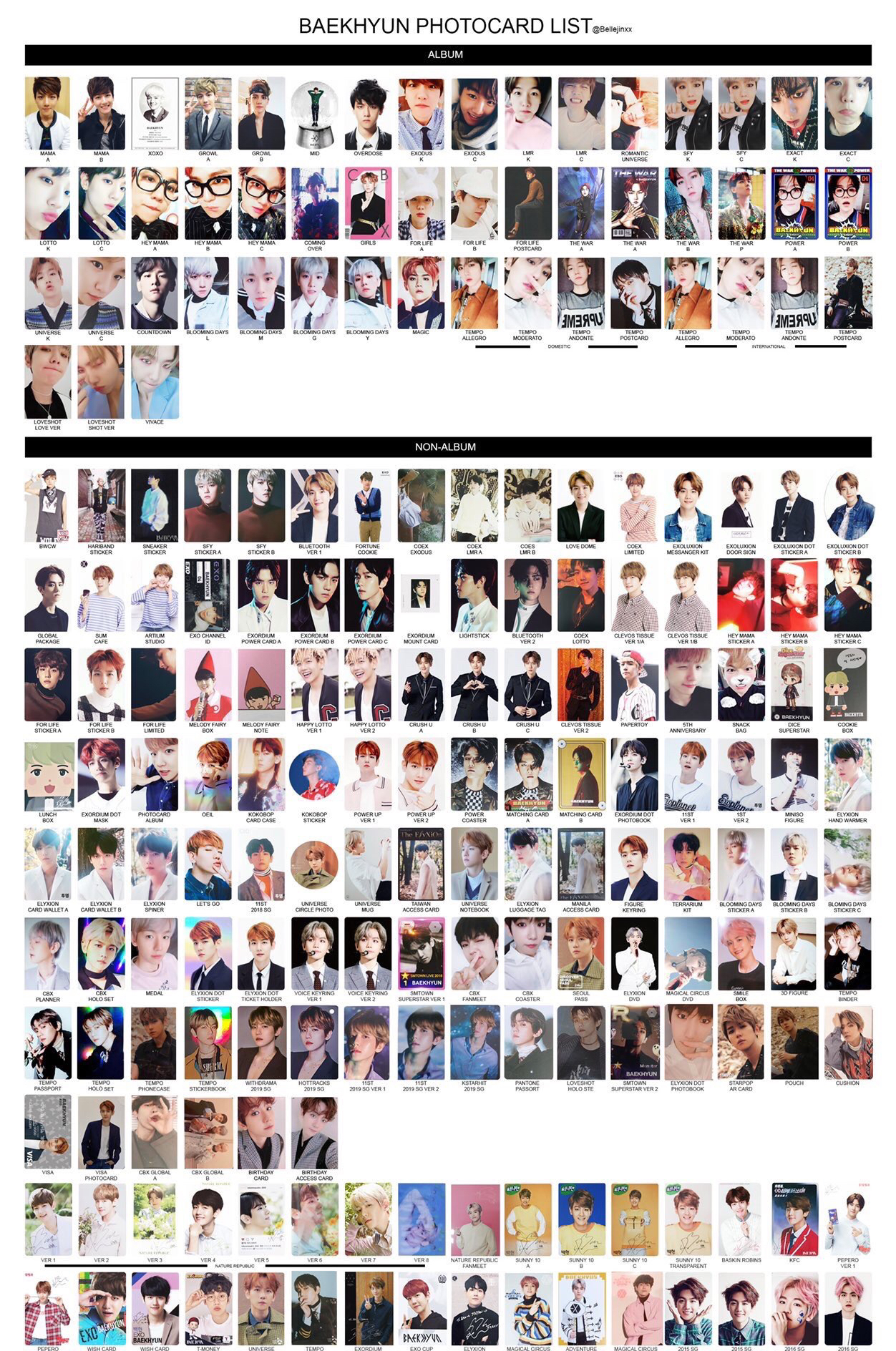 EXO] Looking for Baekhyun and Chanyeol photocard, Hobbies & Toys
