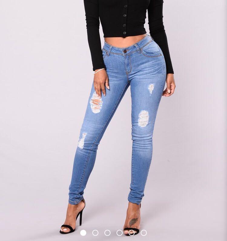 size 3 in fashion nova jeans