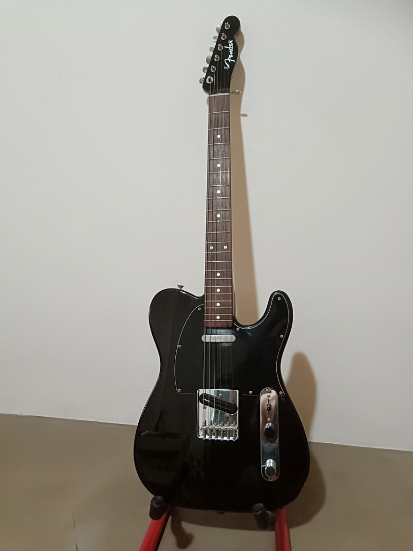 Fender telecaster top all black