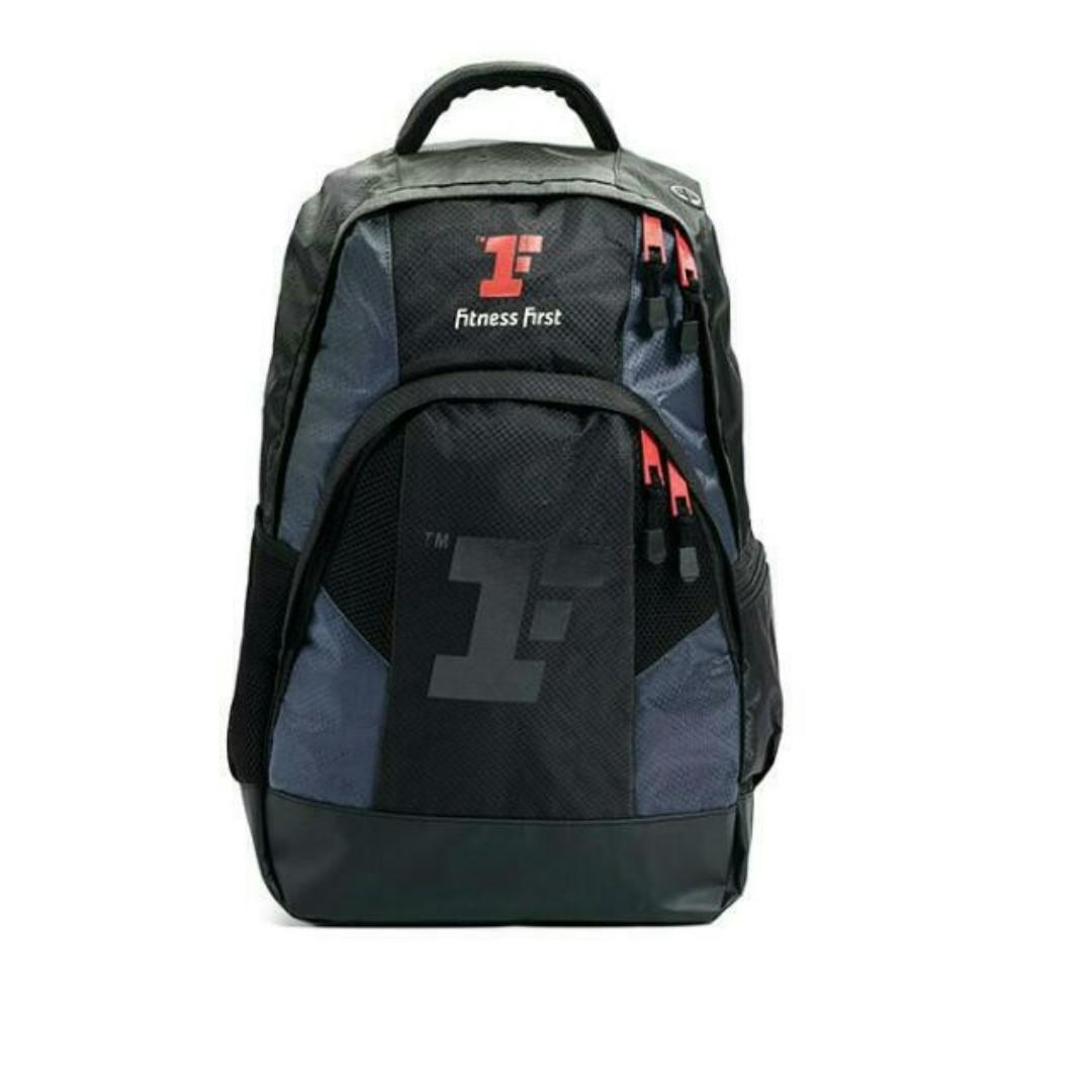 Fitness first backpack deals