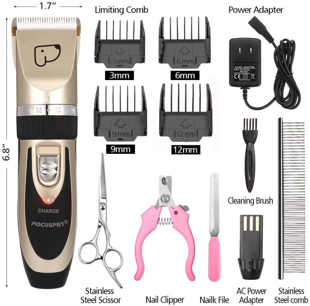 FOCUSPET Dog Grooming Clippers 0025 Pet Supplies Health Grooming on Carousell