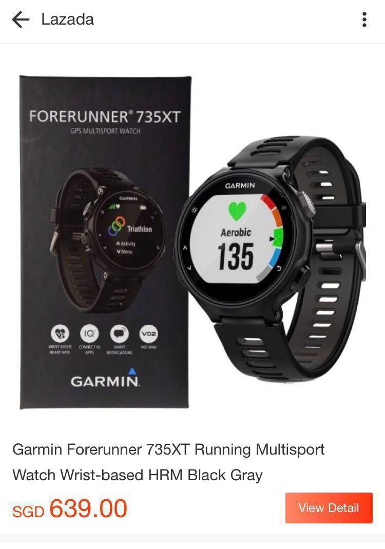 Garmin Forerunner 735xt Midnight Blue Frost Blue Mobile Phones