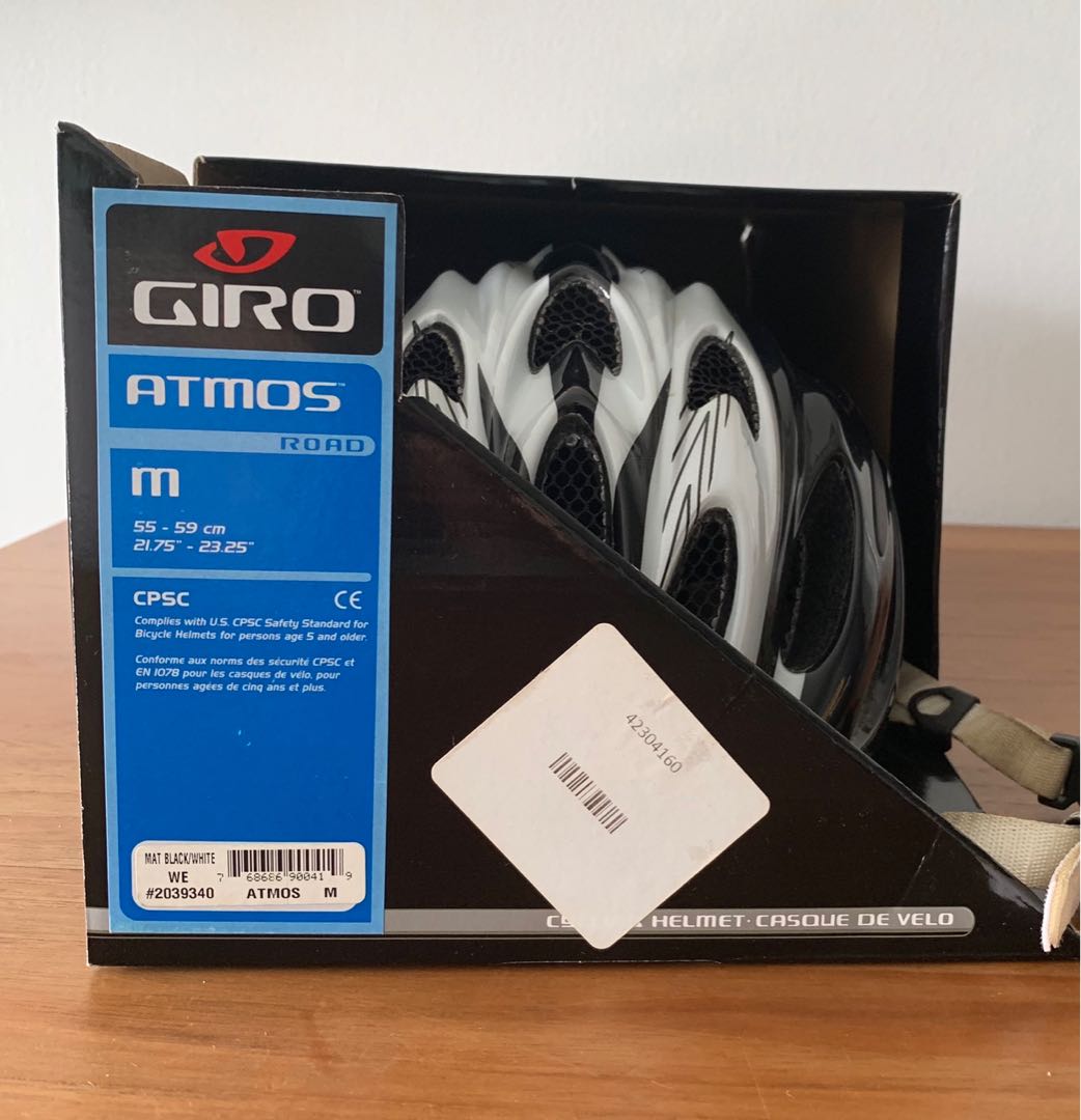 GIRO Atmos road cycling helmet, Sports Equipment, Bicycles & Parts
