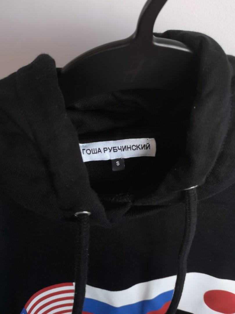 Gosha asymmetric hoodie top