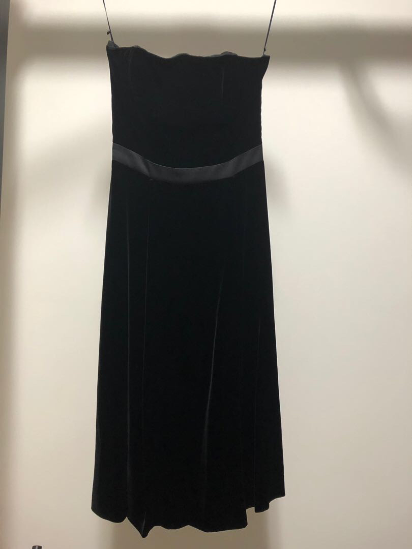 GUCCI Black Tube Dress, Women's Fashion 