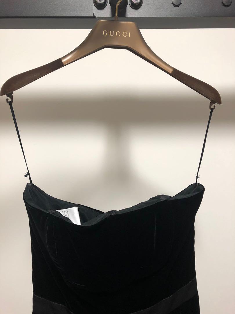 GUCCI Black Tube Dress Women s Fashion Dresses Sets Dresses on Carousell