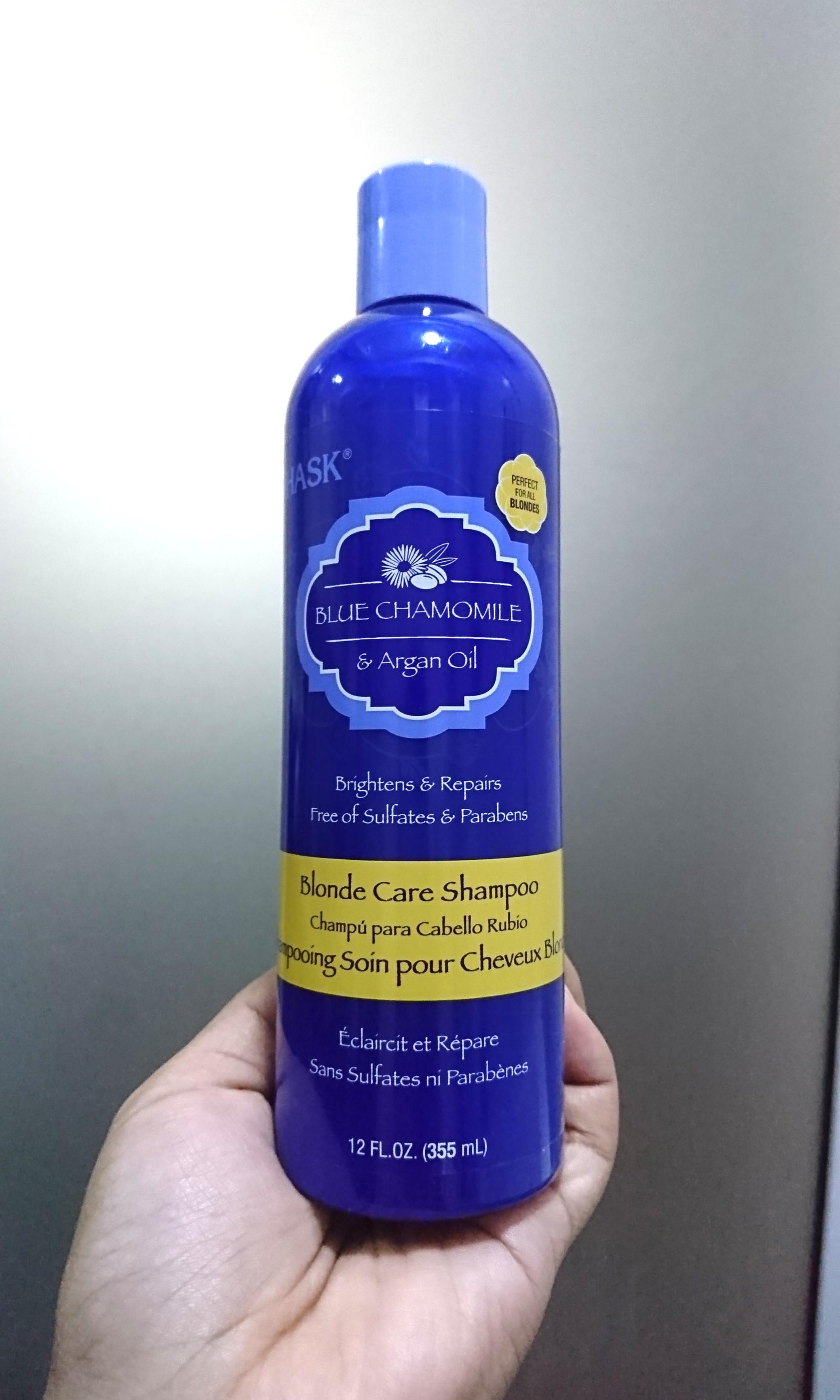Hask Blue Chamomile And Argan Blonde Hair Care Shampop Health