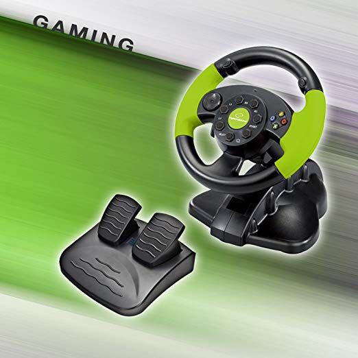 [HG344] Esperanza Steering Wheel High Octane Box Edition (XBOX 360, PS3