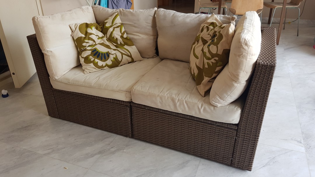 IKEA arholma outdoor sofa, Furniture & Home Living, Furniture, Sofas on