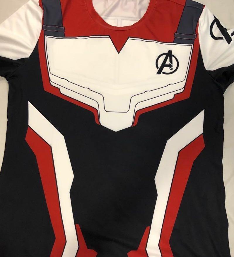 In Stocks Avengers Endgame Quantum Realm Team Shirts Bright Red 2nd Design Everything Else On Carousell