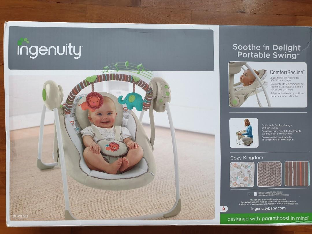 Ingenuity soothe and outlet delight baby swing