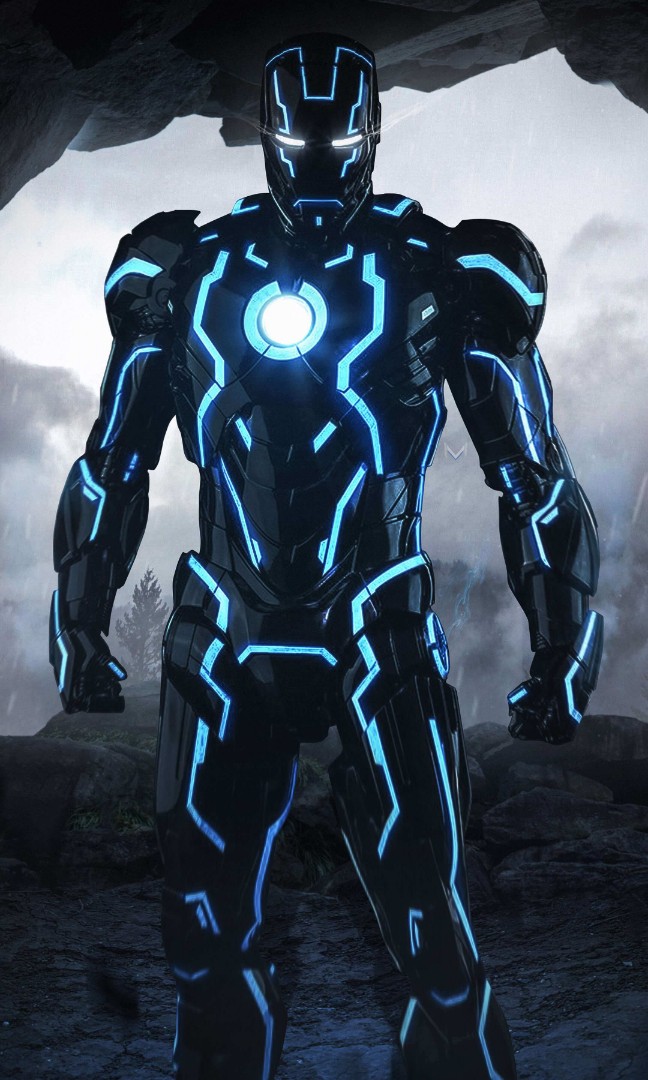 Iron man mark shop 4 neon tech