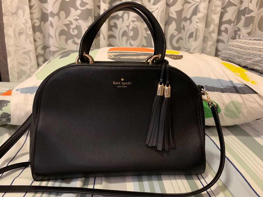 Kate Spade atwood place Bayley WKRU5321 black Luxury Bags Wallets on Carousell