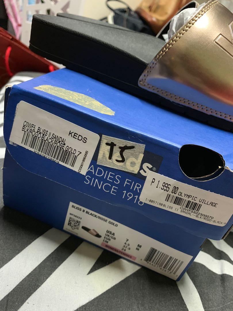 Keds slides, Women's Fashion, Footwear, Slippers and slides on Carousell