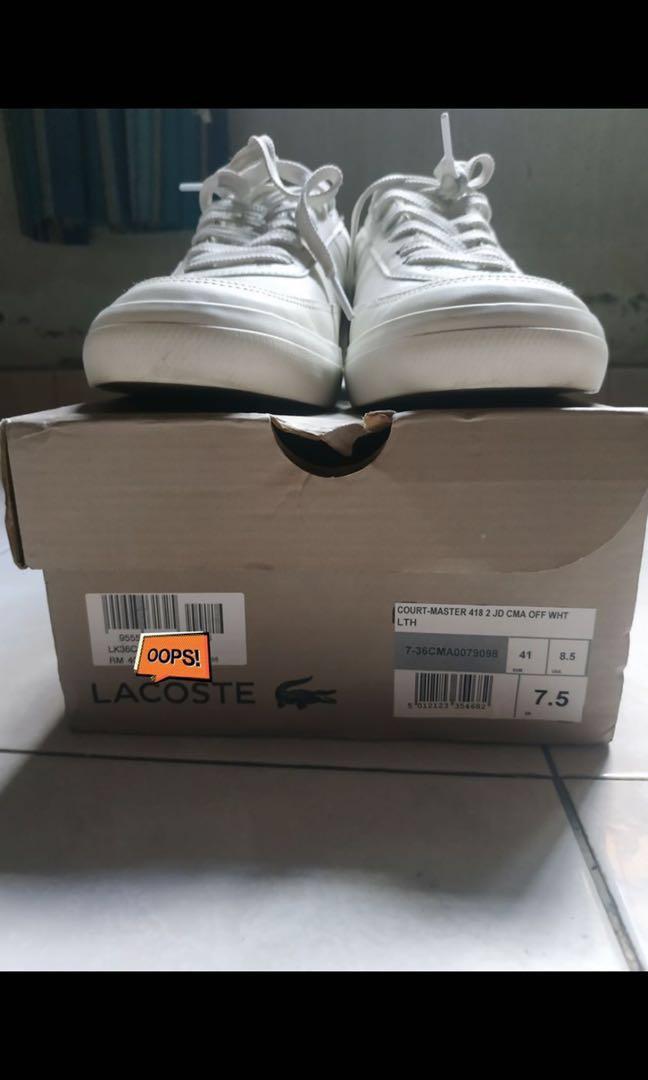 Lacoste court master 418 hotsell