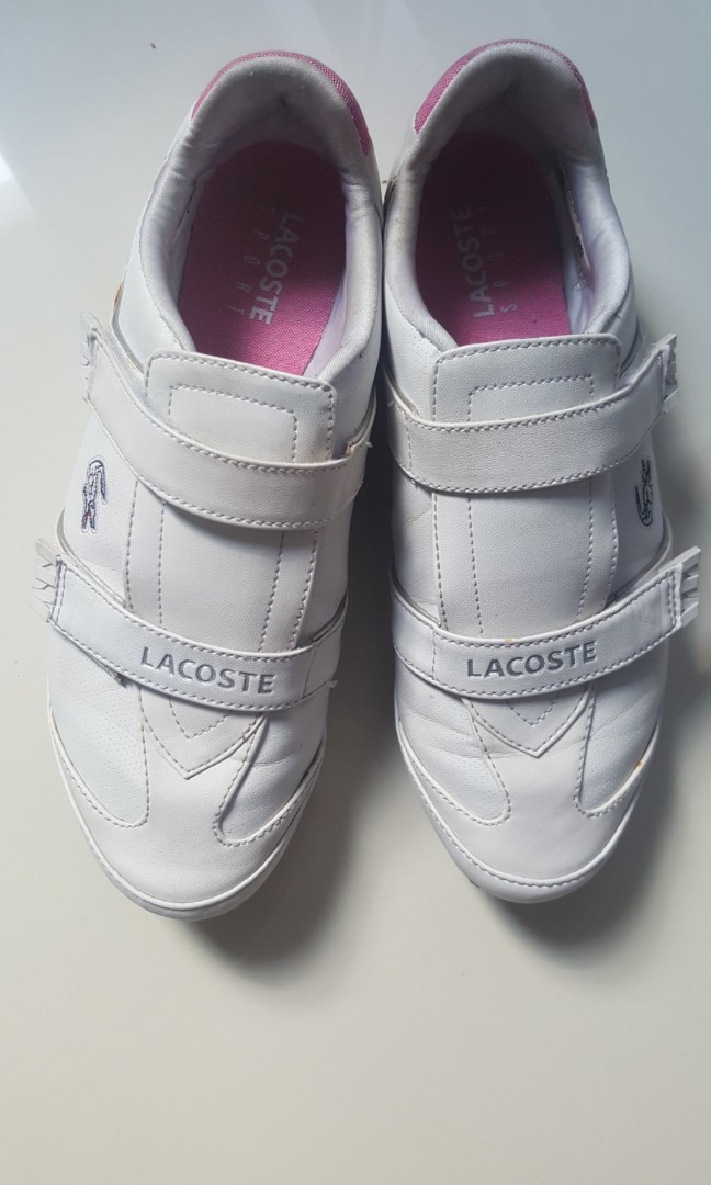 ubemandede Palads Fortrolig Authentic Lacoste Arixia White Sneakers, Women's Fashion, Footwear, Sneakers  on Carousell