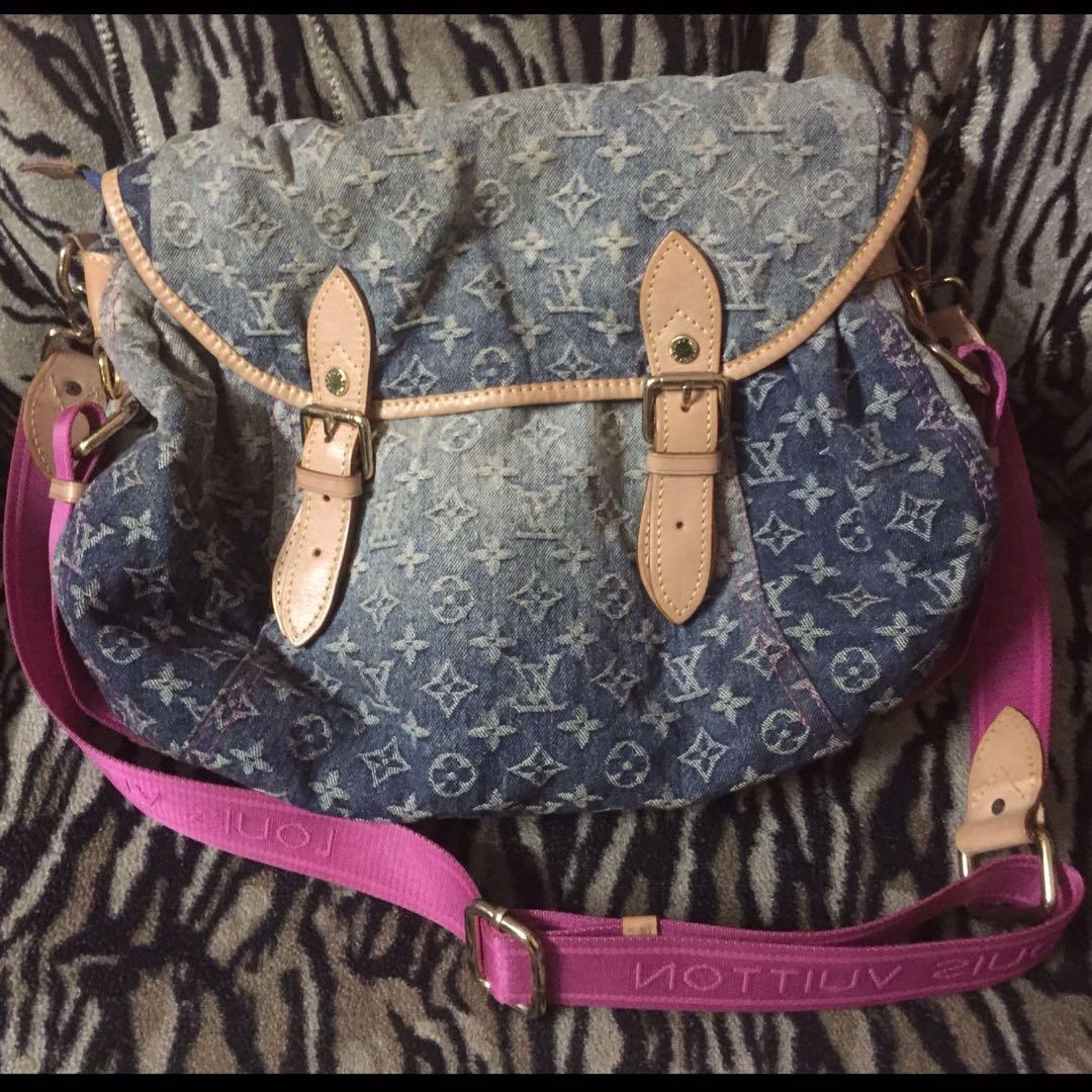 Louis Vuitton Blue Monogram Denim Sunrise Bag Limited Edition, Women's  Fashion, Bags & Wallets, Cross-body Bags on Carousell