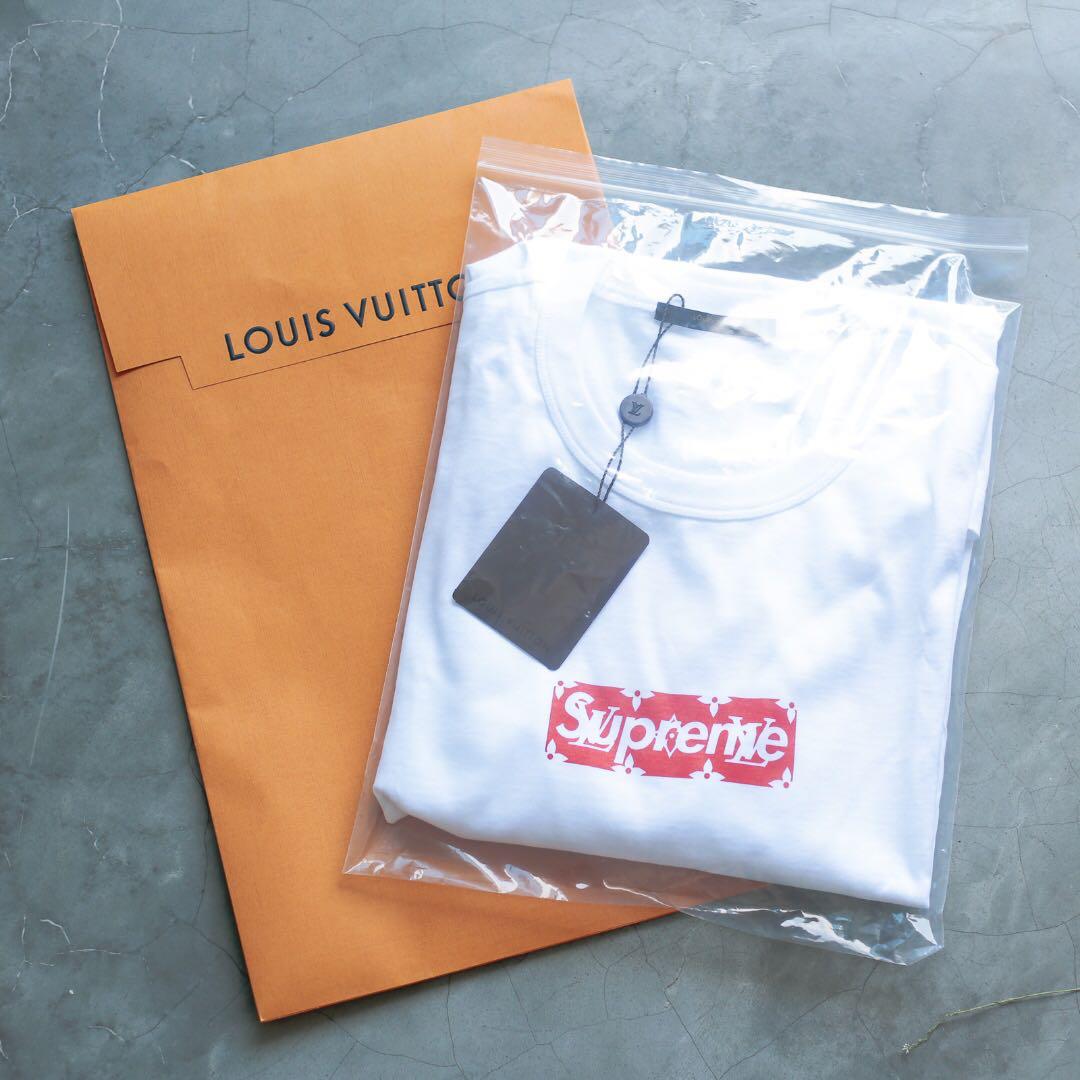Louis Vuitton LV x Supreme Monogram Box Logo T shirt Size S Brand