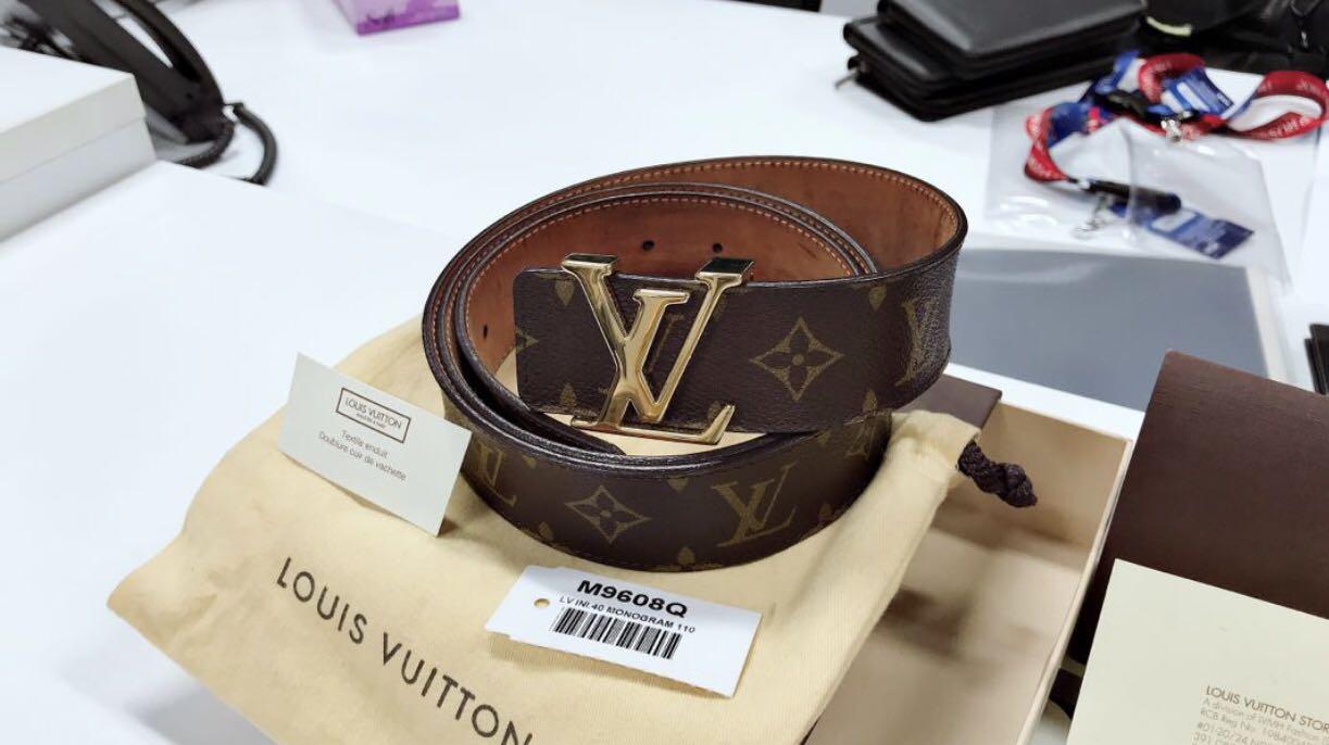 Ceinture Louis Vuitton LV initiales 40mm (Homme, 95cm)