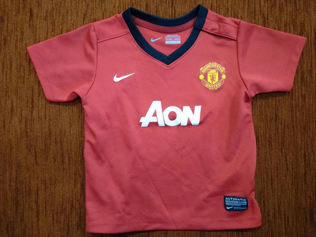 Manchester United Junior Jersey By Nike Babies Kids Babies Apparel On Carousell
