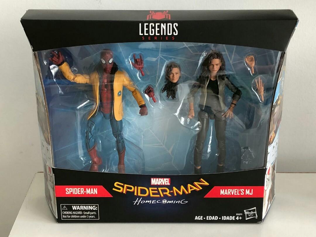 New* Marvel Legends MCU Spiderman and Mary Jane Watson 2-Pack Far From  Home/ Homecoming, Hobbies & Toys, Toys & Games on Carousell