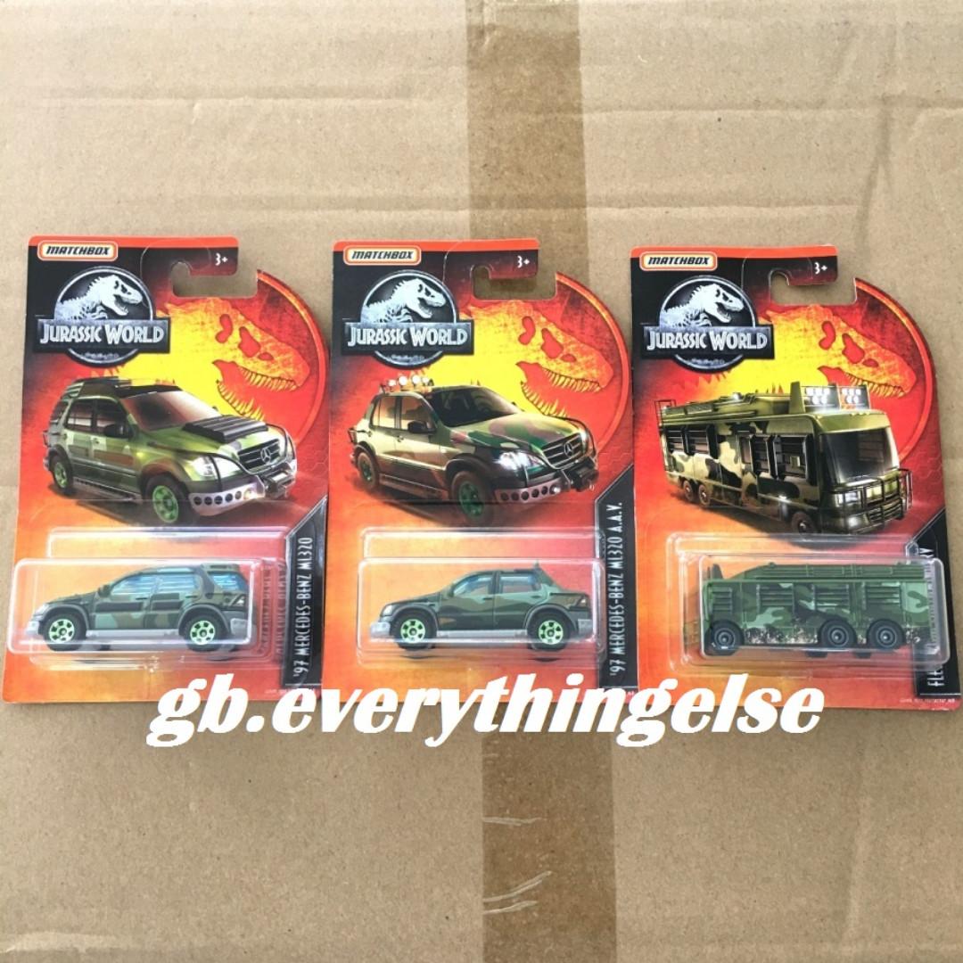 Matchbox jurassic world mercedes 2025