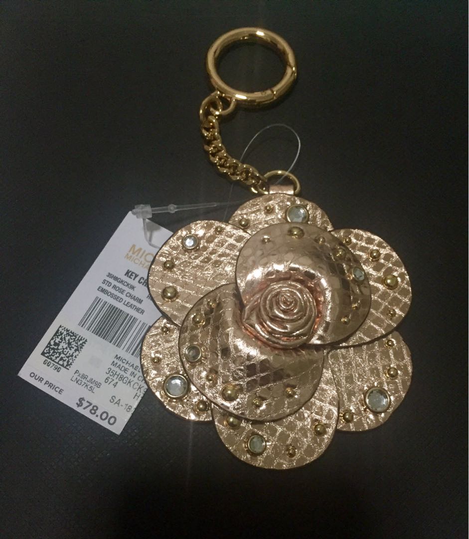 Michael kors discount key charm