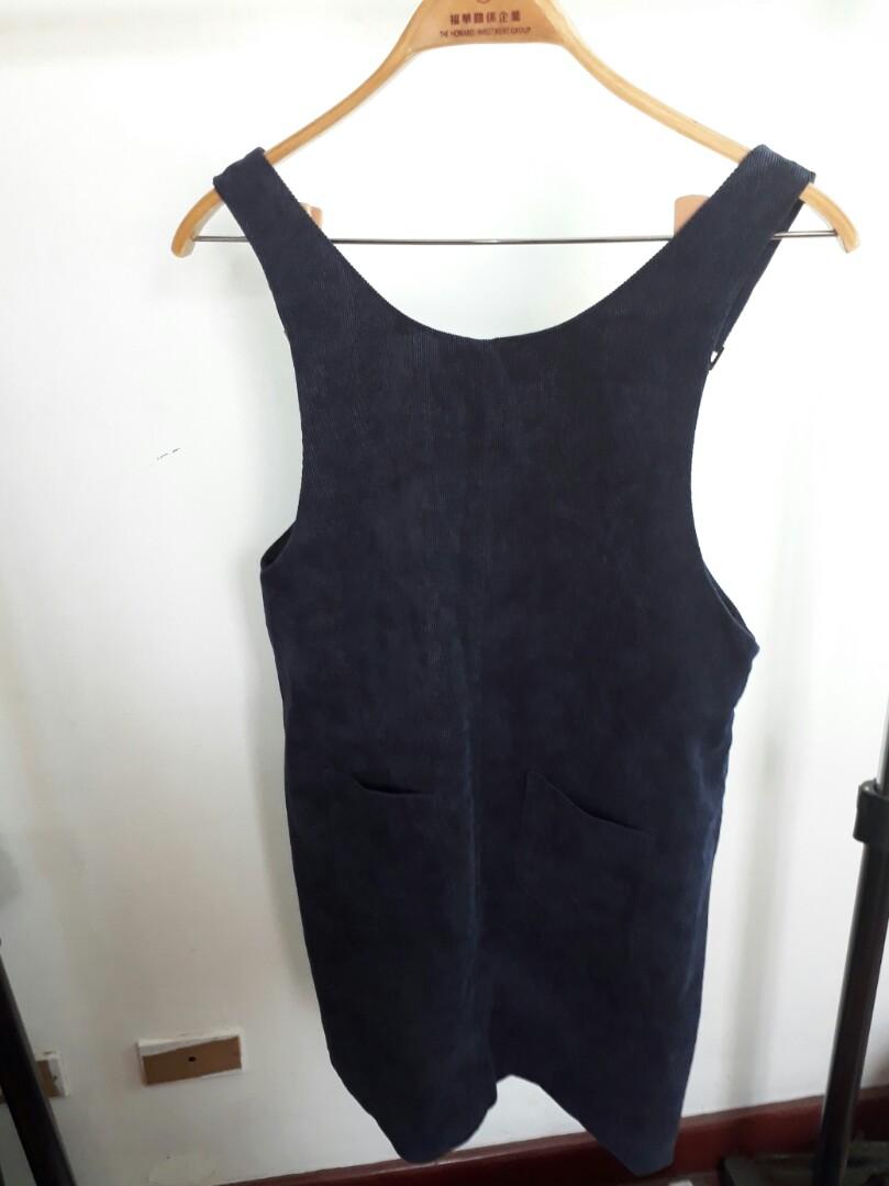 navy jumper dress