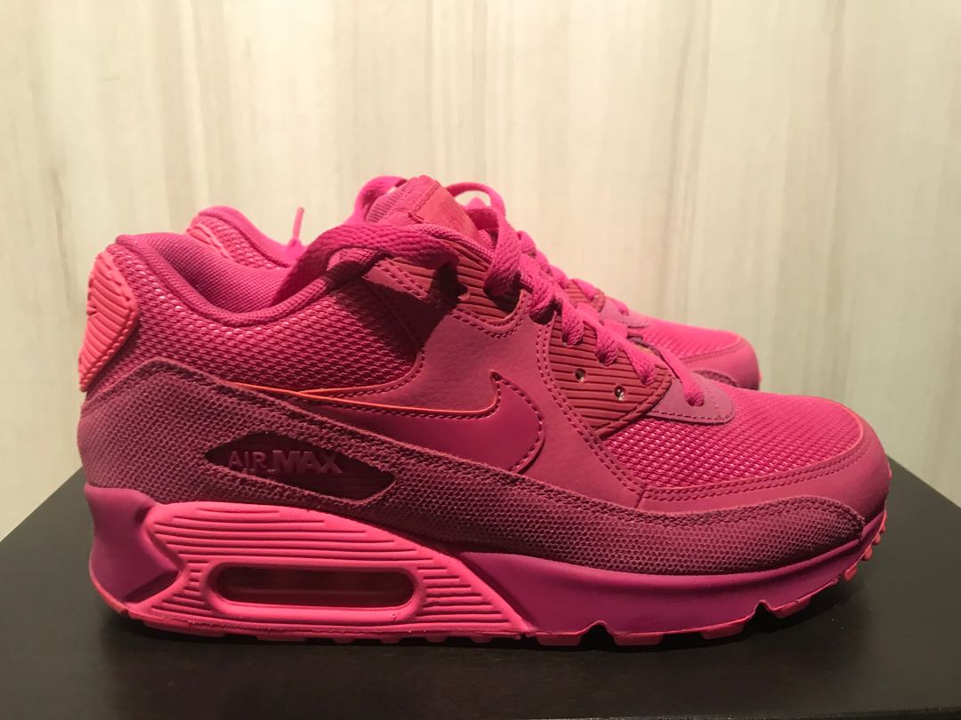 nike air pink sneakers