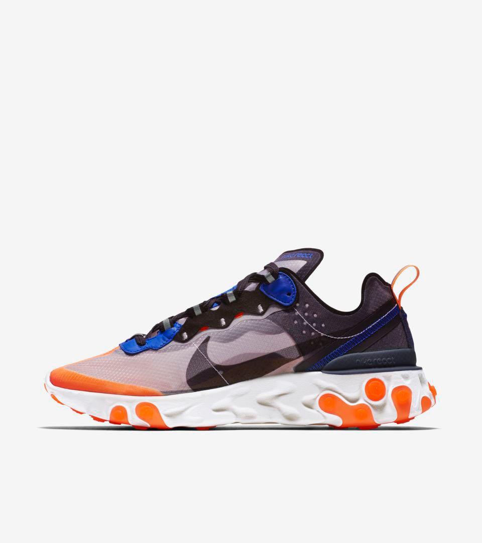 nike element react orange