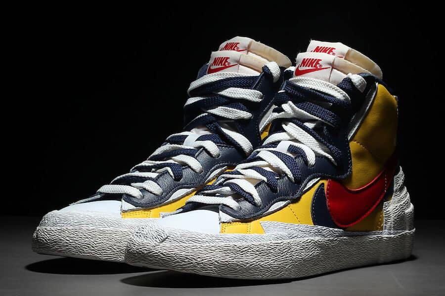 the sacai x nike blazer
