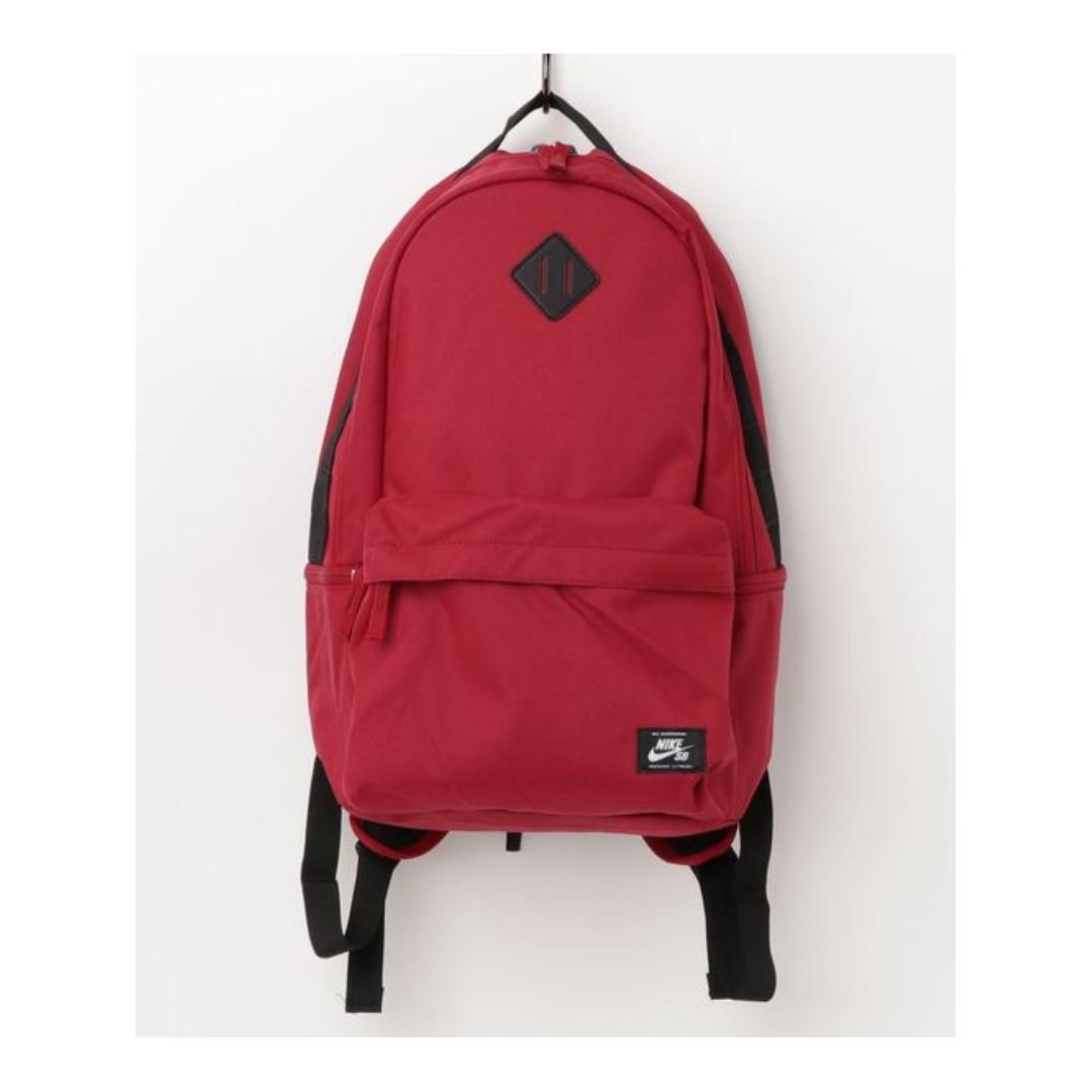 Nike SB Icon backpack BA5727 Unisex Backpack - RED/ Black (Category: Backpacks) located in Davao. Submitted by barato2017 (Listing ID 231934184, Image 3). Description: item condition: Brand new with tag Men's unisex Other sports / day pack rucksacks A large main compartment is most suitable to carry a gear from a school to the park. With a strap designed based on physical structure, I can move comfortably. ●The body: Polyester 100% / lining: 100%