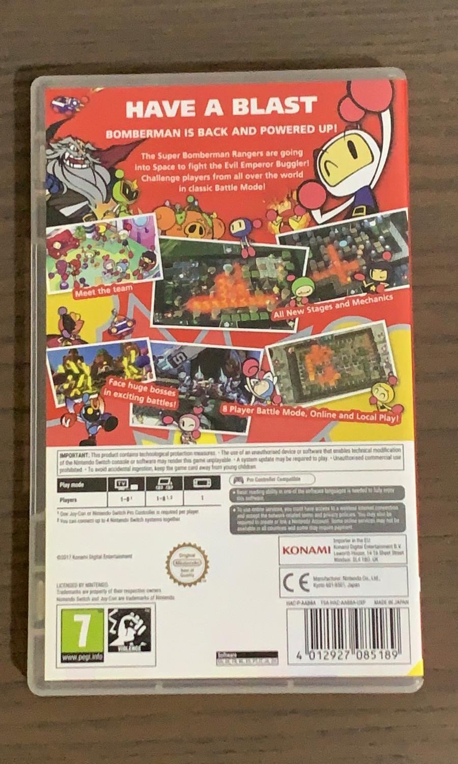 Nintendo Switch Bomberman, Video Gaming, Video Games, Nintendo on Carousell