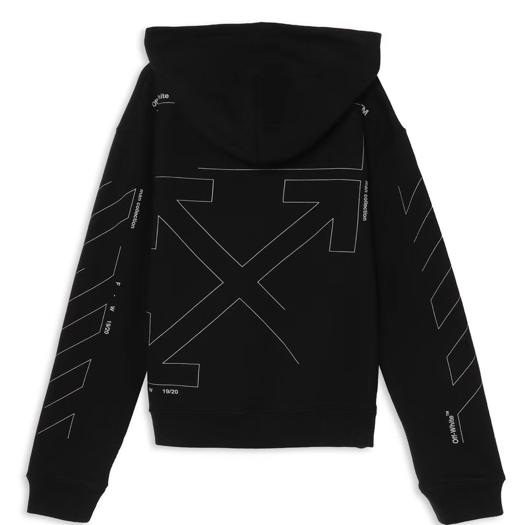 off white 19fw hoodie