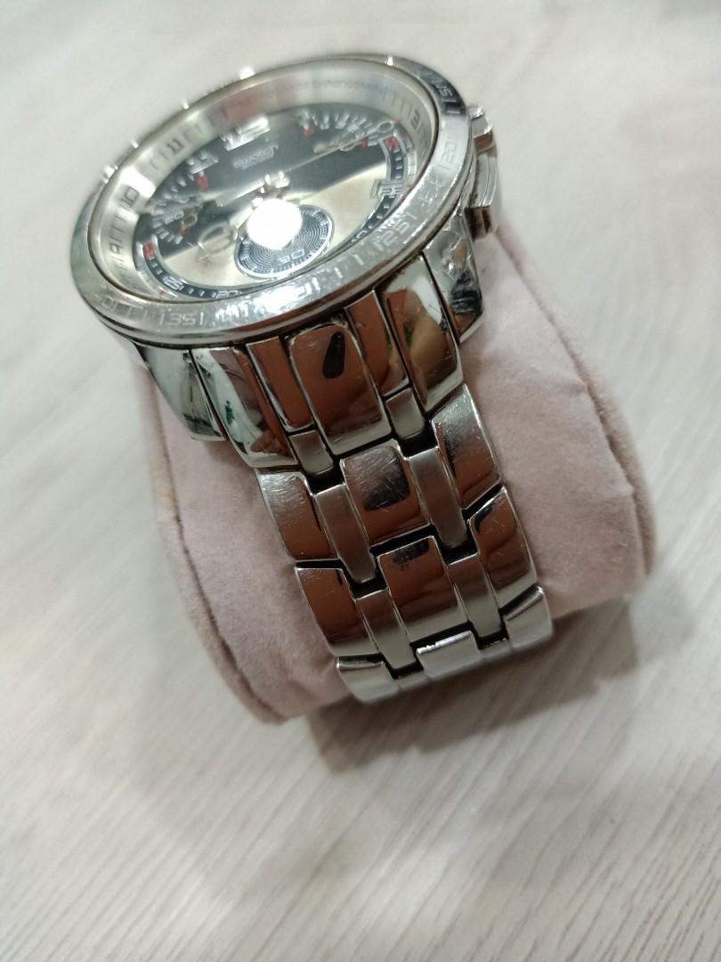 Swatch store retrograde chronograph
