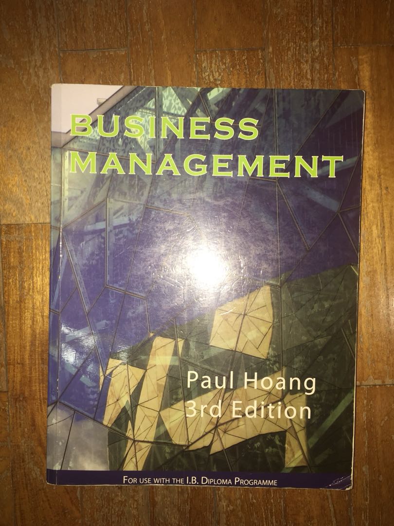Paul Huang Business And Management 3rd Edition Books Stationery Textbooks Tertiary On Carousell