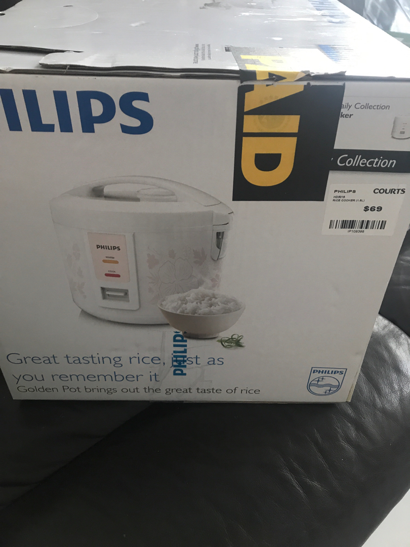 Philips Rice Cooker, TV & Home Appliances, Kitchen Appliances, Cookers ...