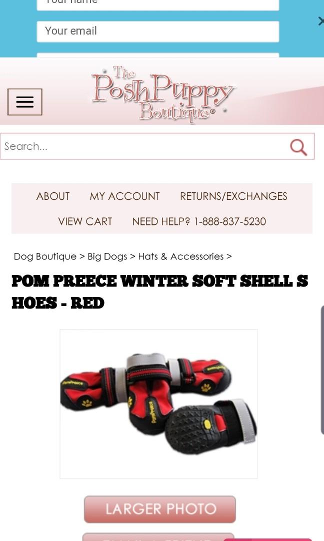 Dog Shoes & Boots for Sale, Pompreece