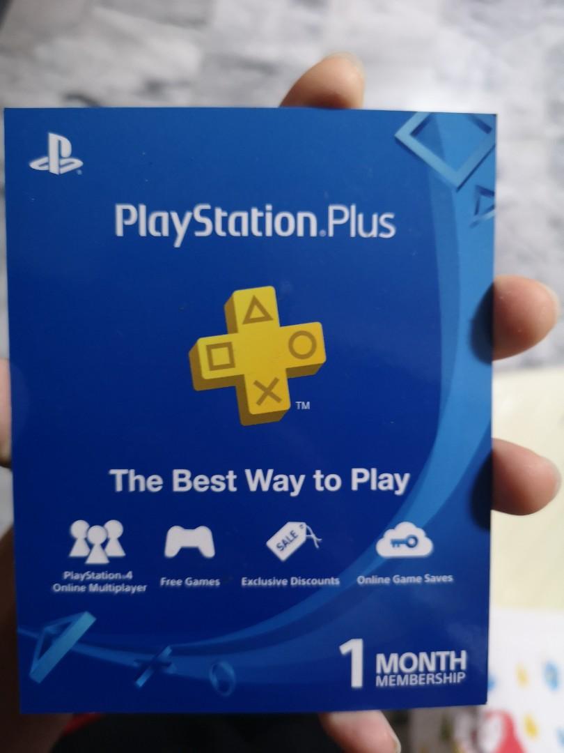 playstation 4 plus 1 month